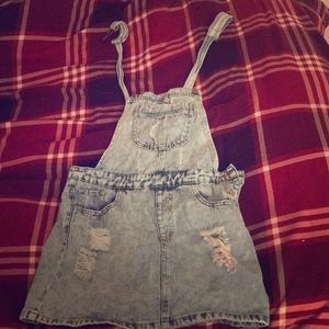 Skirt overalls